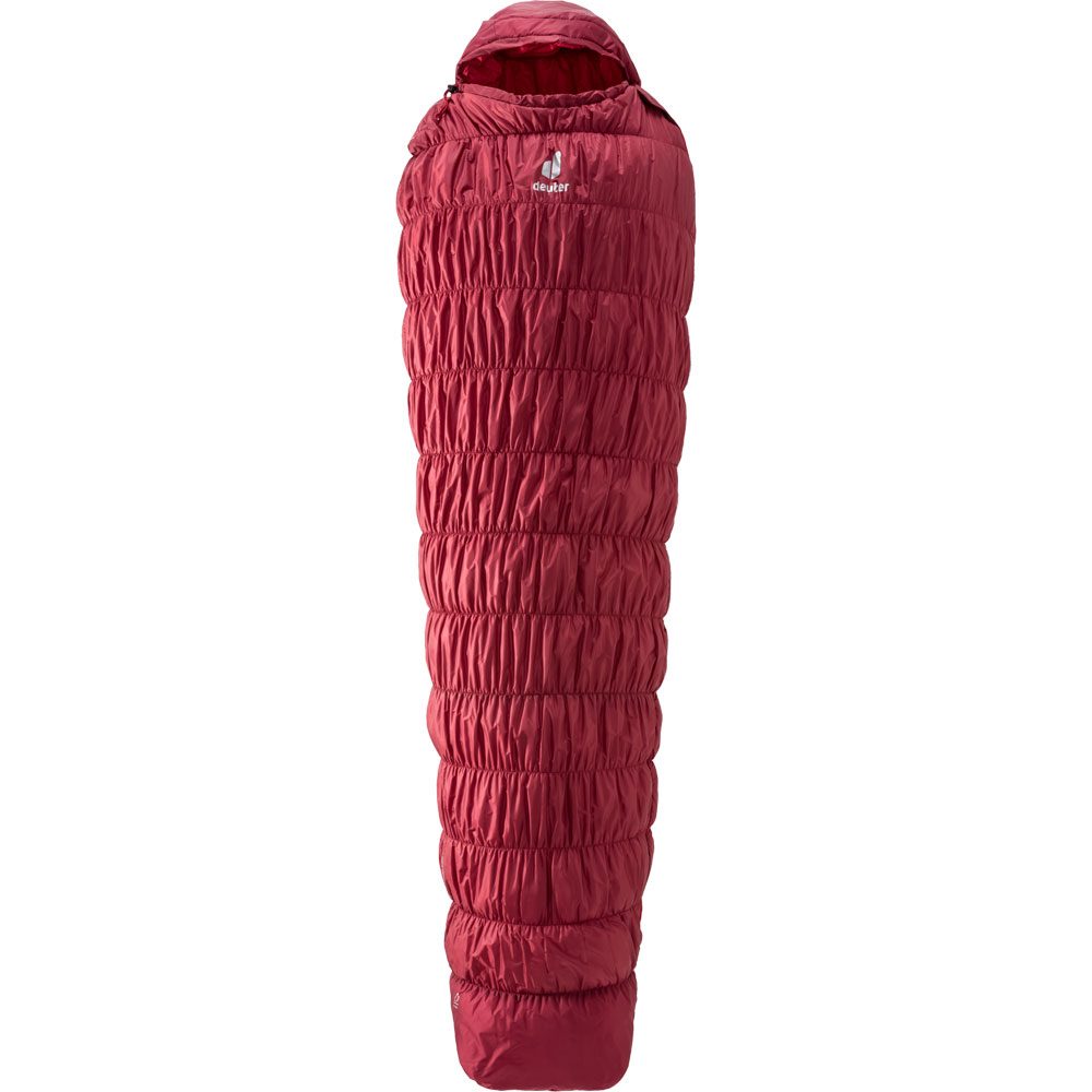 deuter Exosphere -6° L Schlafsack cranberry fire