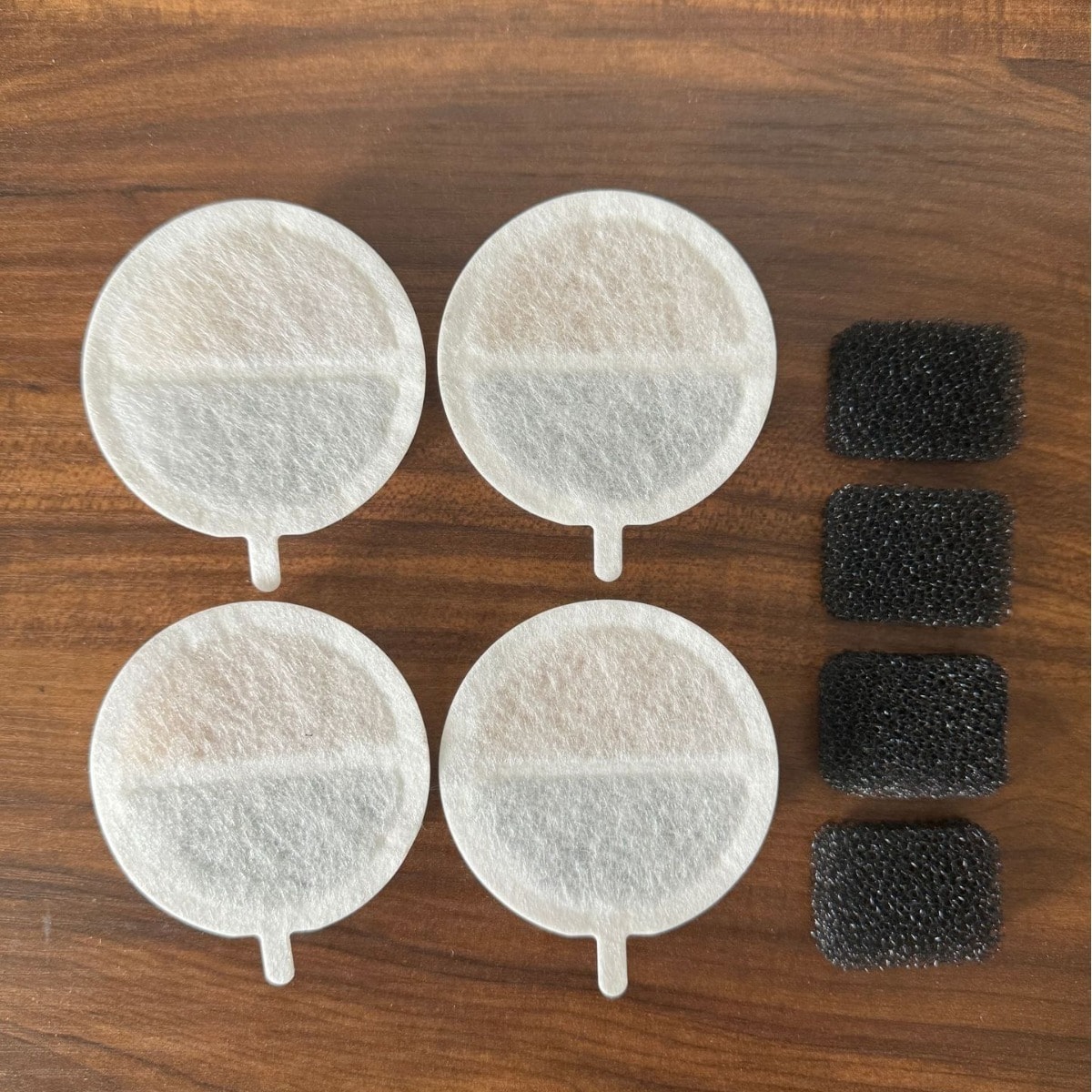 Erstatningsfilter for kattevannfontene for kjæledyrvannfontene 12+12 pakker
