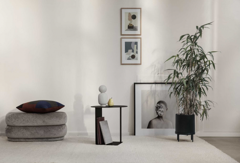 Ferm Living Bau plantenbak large black