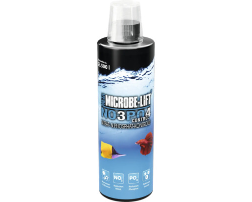 MICROBE-LIFT NO3PO4 Control waterconditioner voor nitraat- en fosfaatreductie, 473 ml, voor zoet en zout water