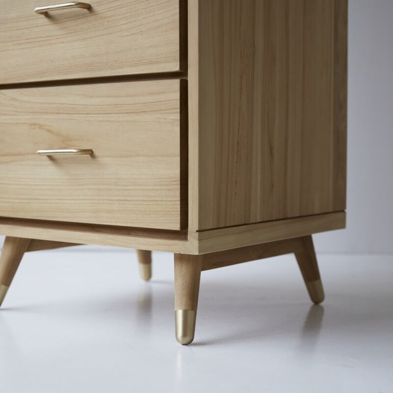 Chiffonnier Kort en teck massif