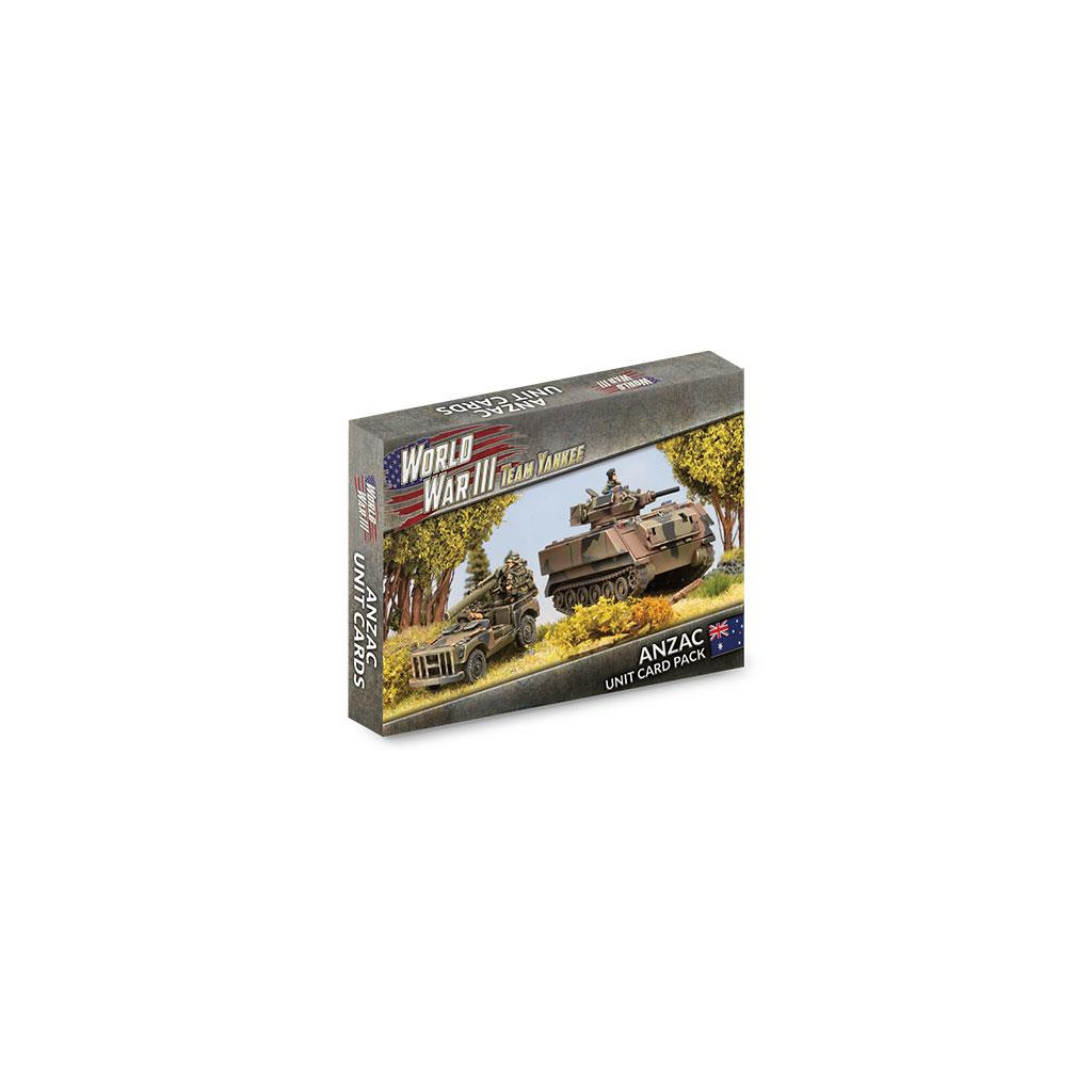Team Yankee - ANZAC Unit Card Pack