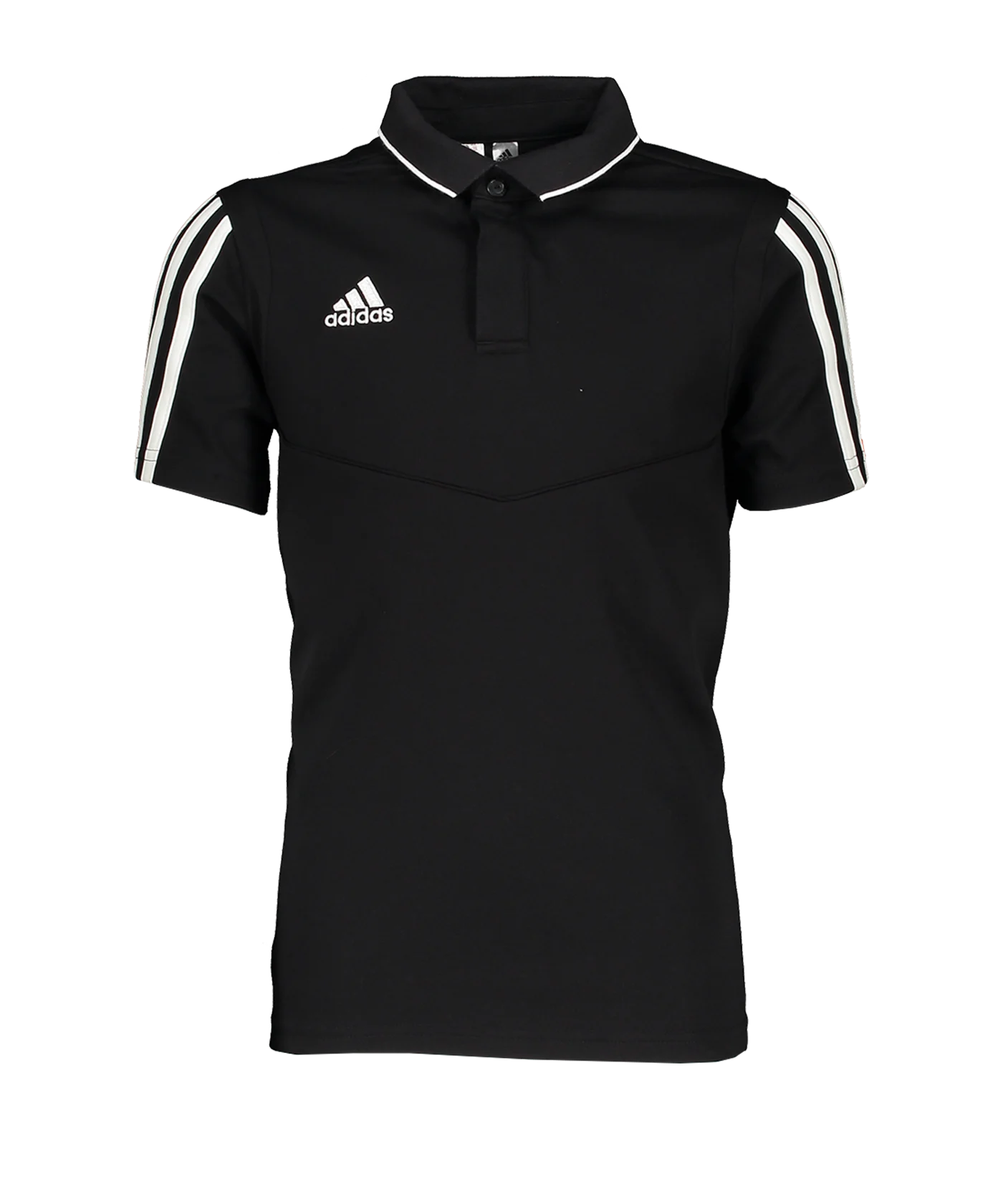 adidas Tiro 19 Poloshirt Kids Schwarz Weiss