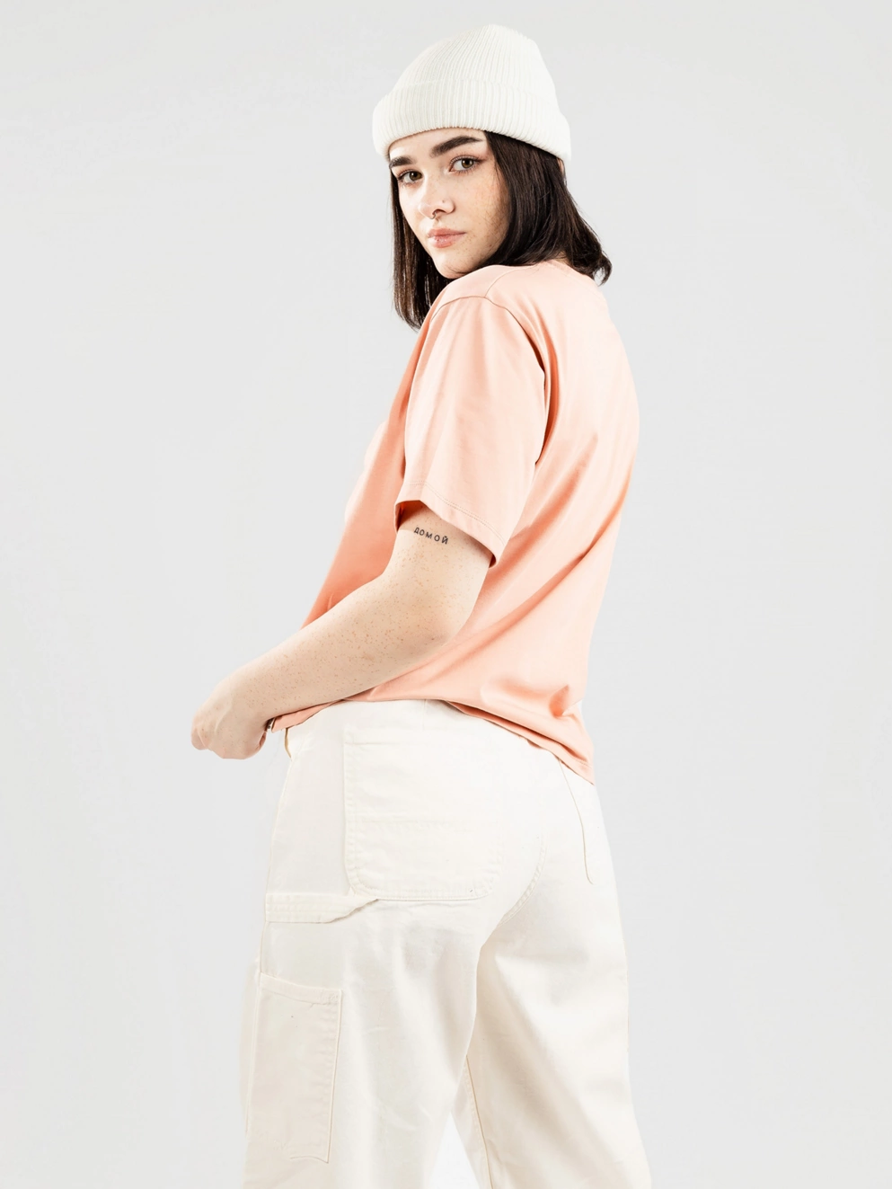Iriedaily Skate Heart T-Shirt vint. rose