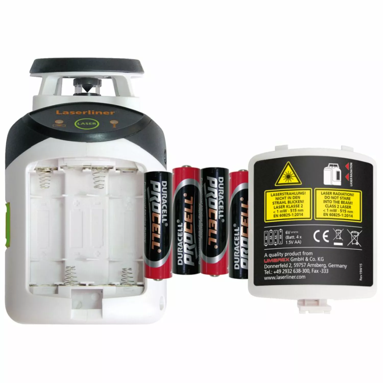 Laserliner SmartLine-Laser G360 Lijnlaser in tas - Groen - 30m