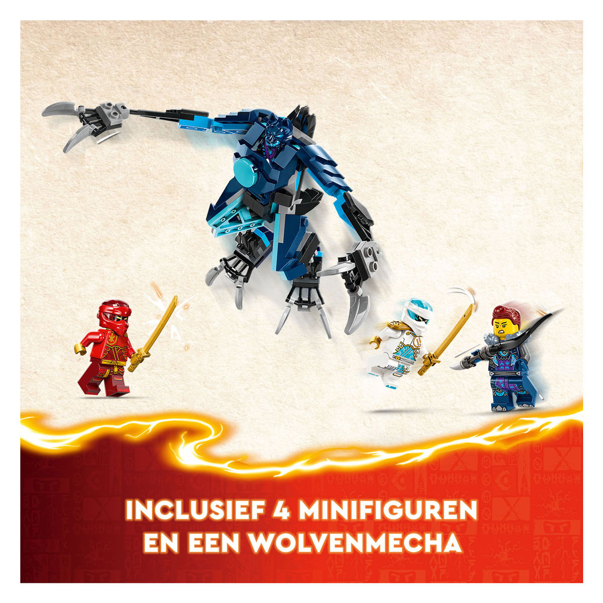 LEGO Ninjago 71808 Kais Elementaire Vuurmecha