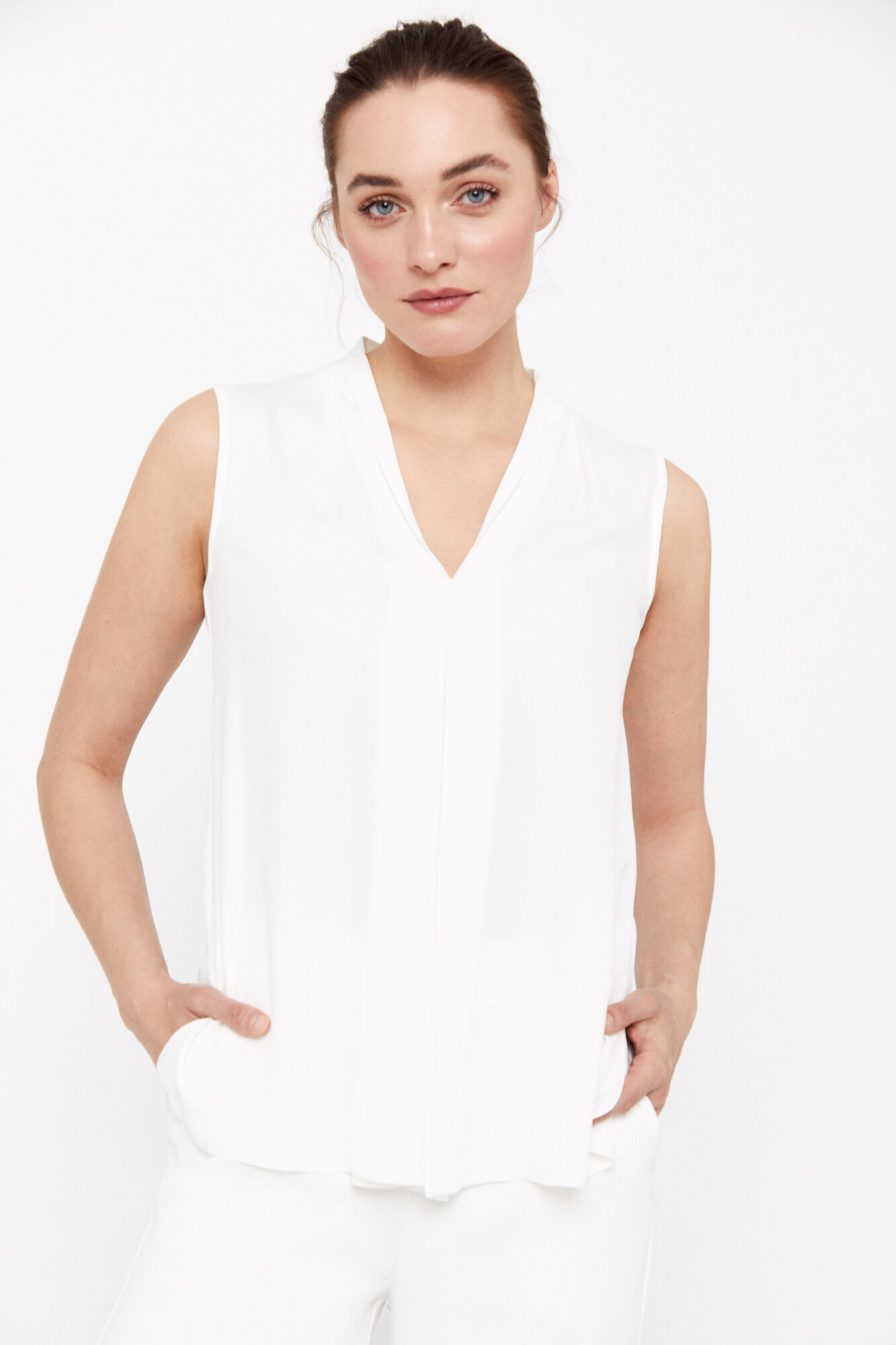 Blusa fluida - Branca