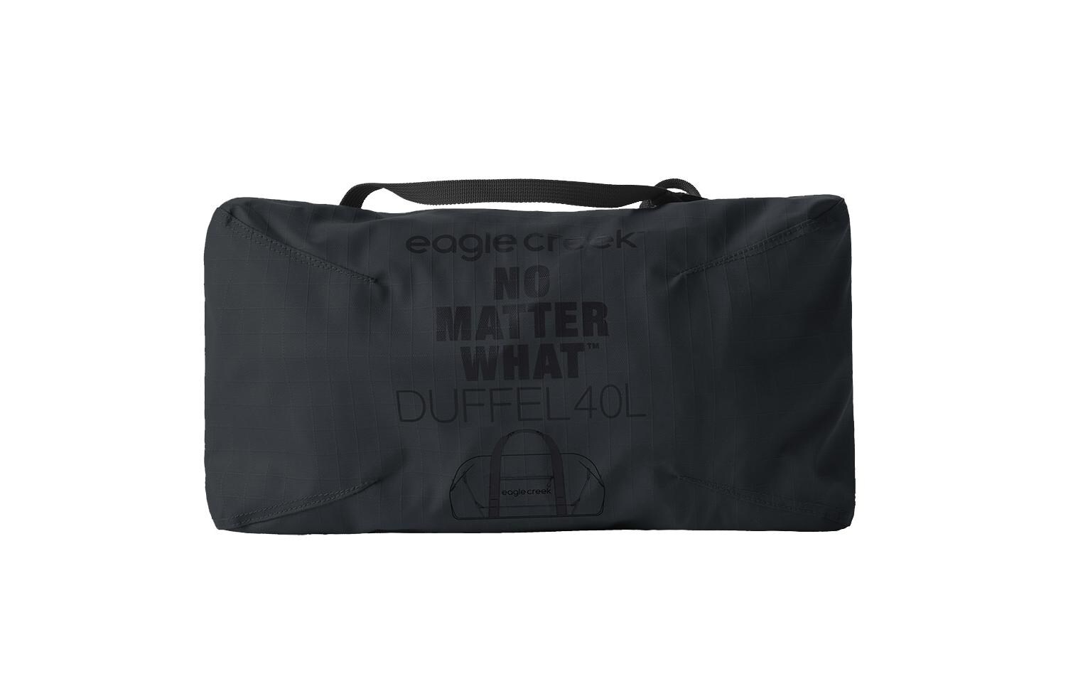 Duffle Bag No Matter What, 40 l, Schwarz<br>Wasserabweisende Reisetasche