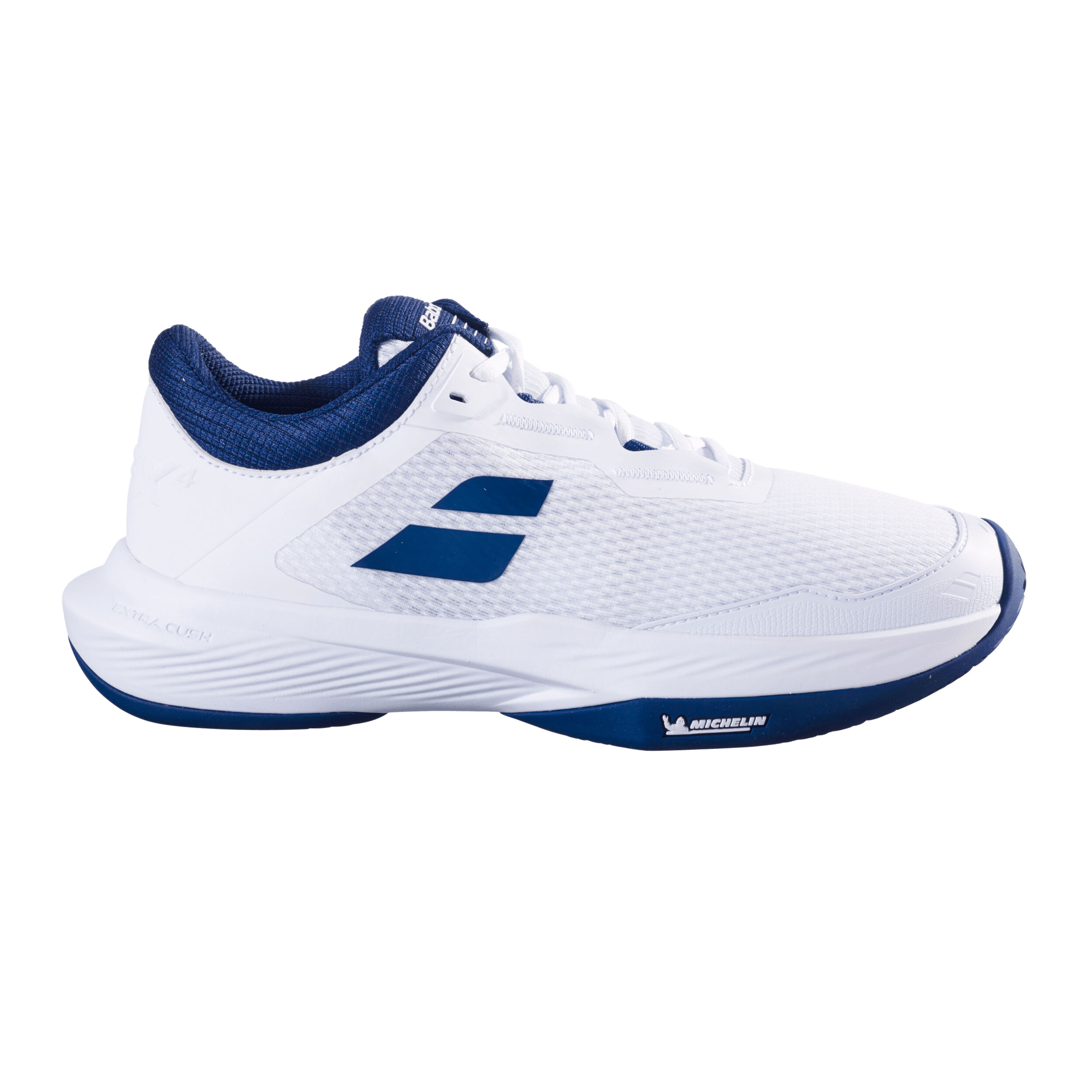 Babolat SFX 4 Chaussures Toutes Surfaces Hommes - Blanc , Bleu Foncé
