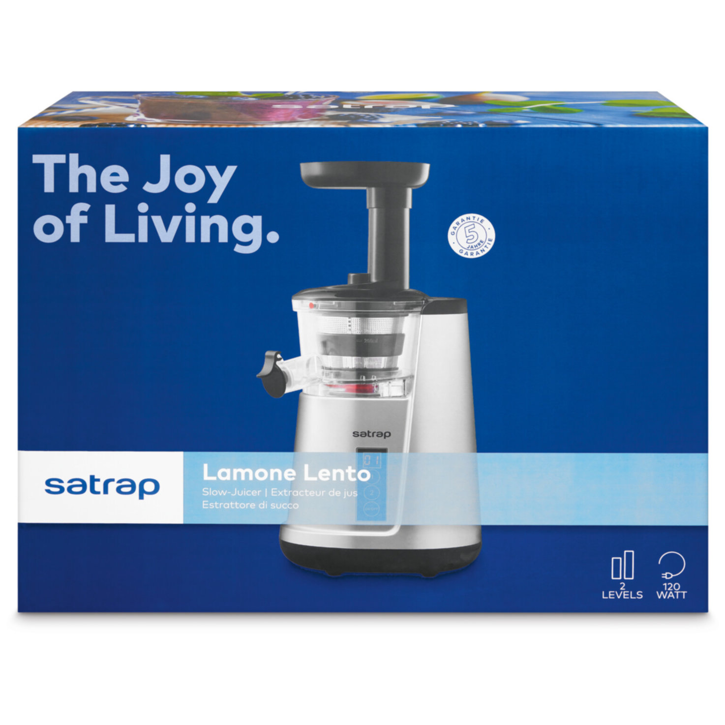 satrap SlowJuicer Lamone Lento