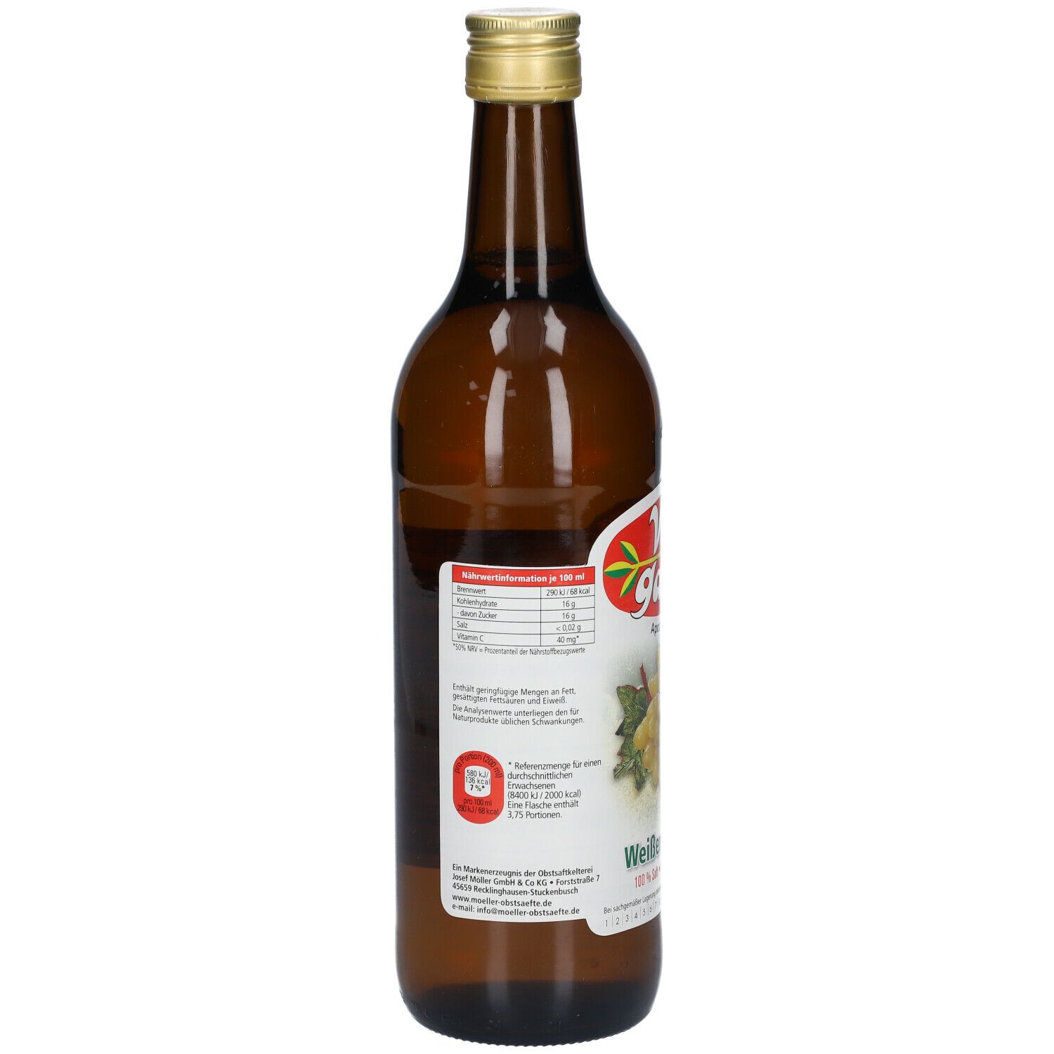 Vitagarten weisser Trauben Saft