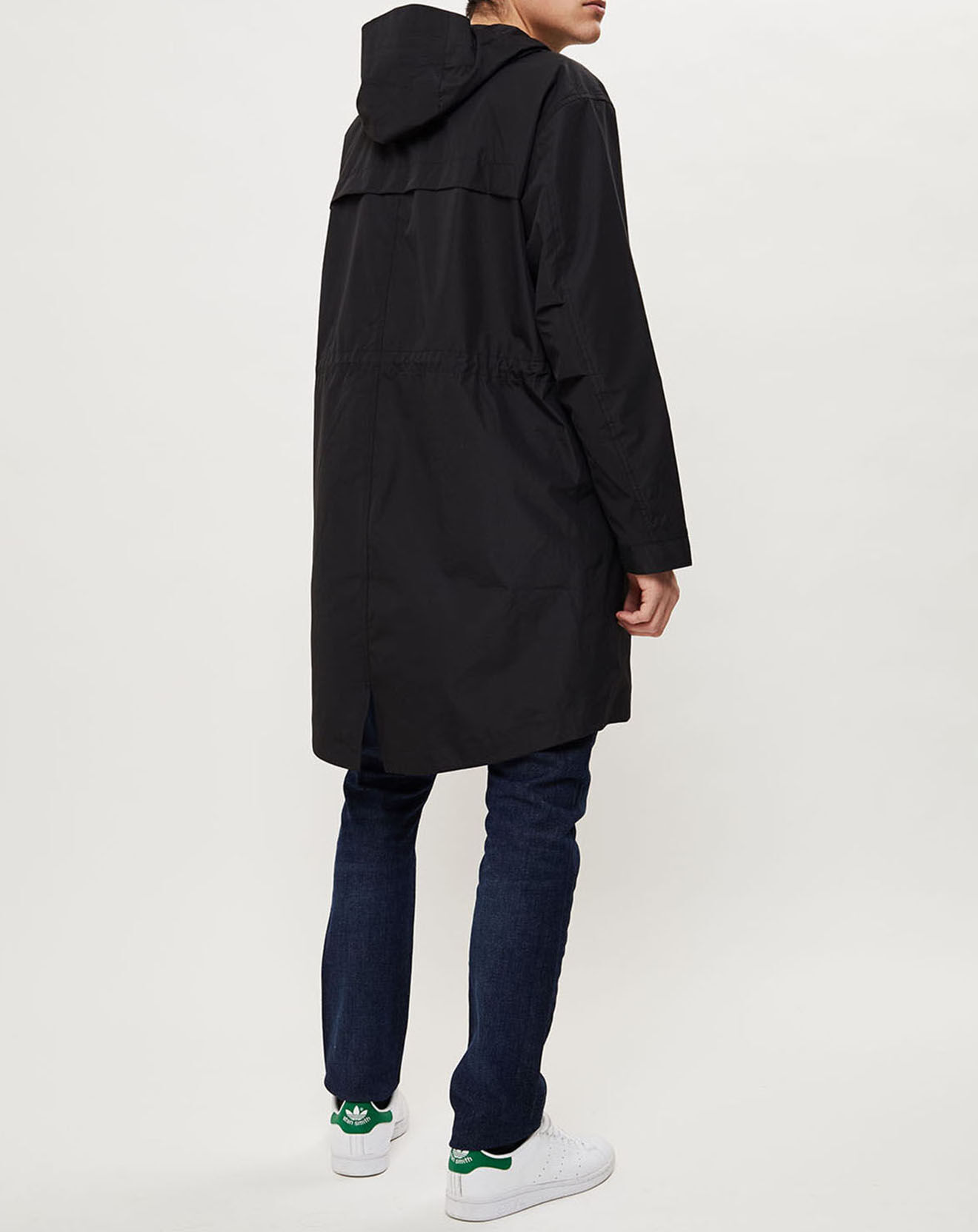 Calvin Klein Jeans Parka longue Technical noire