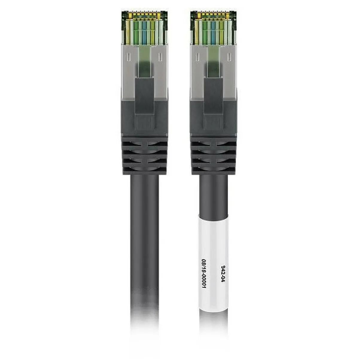Goobay Câble RJ45 Cat 8.1 2 m - Noir