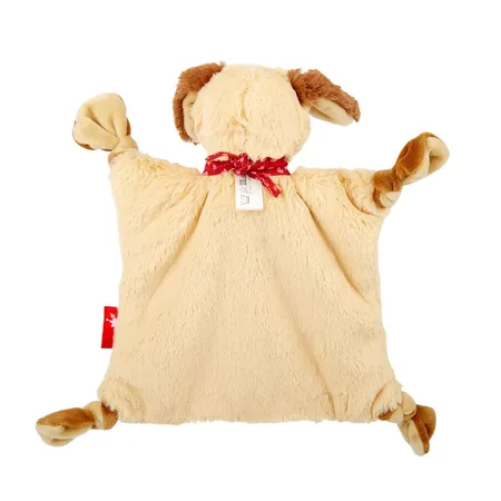 Sigikid Baby Kuschel-Schnuffeltuch Hund