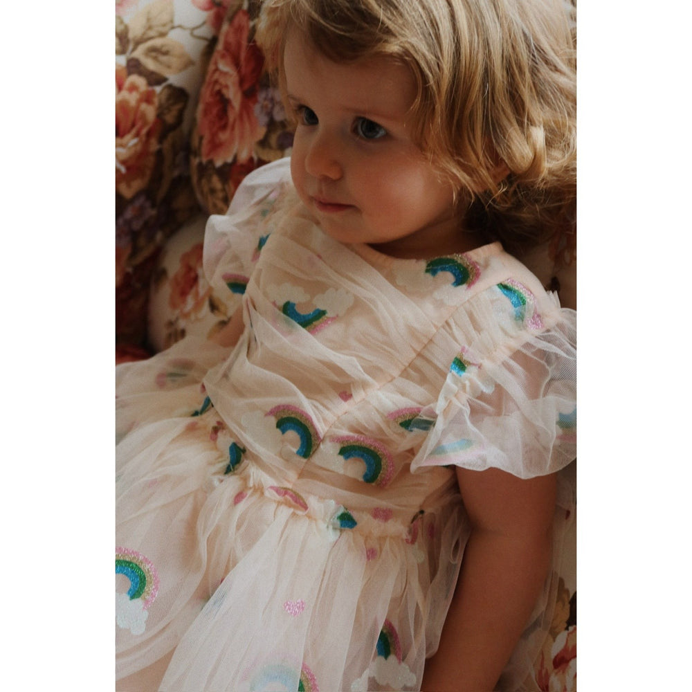 Køb Konges Sløjd Rainbow Glitter Tullie Kjole