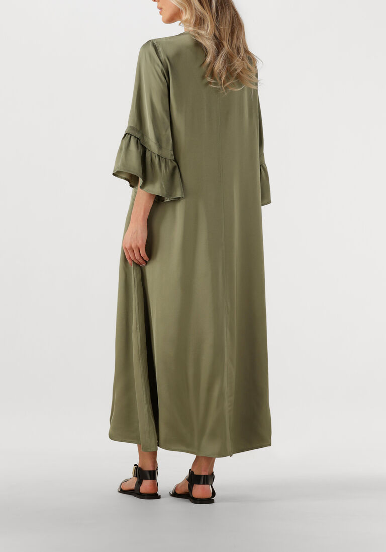 olijf nema maxi jurk n141