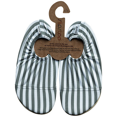 Slipstop waterschoentjes - greenbay stripe - maat 24-26