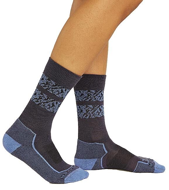 ICEBREAKER - CHAUSSETTES DE RANDONNEE HIKE + LIGHT CREW NATURAL