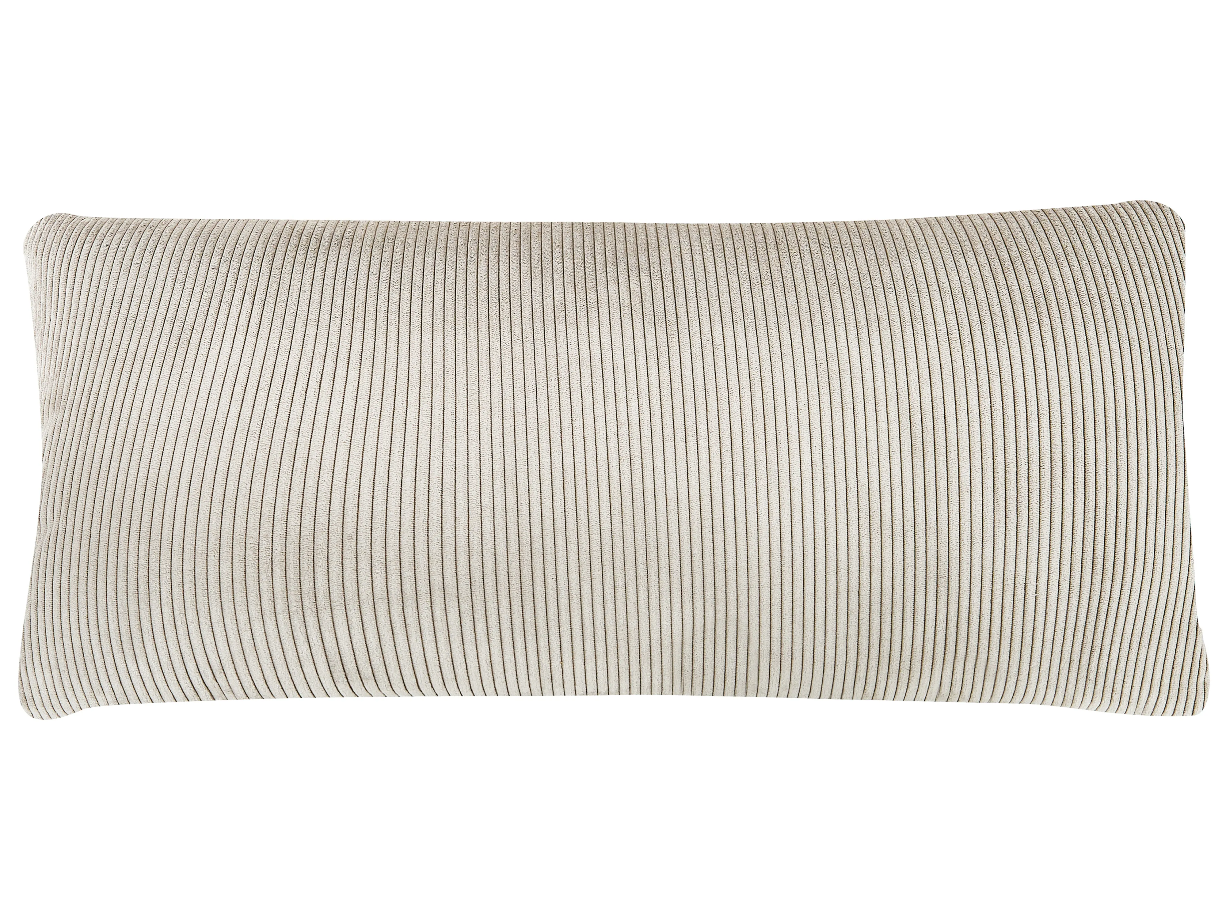 Hoekbank 4-zits LUNNER Corduroy Beige linkszijdig