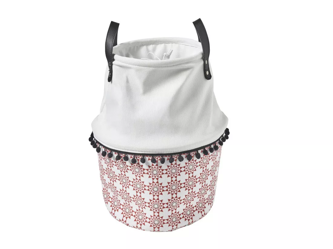 Panier à linge en polycoton MERIDA