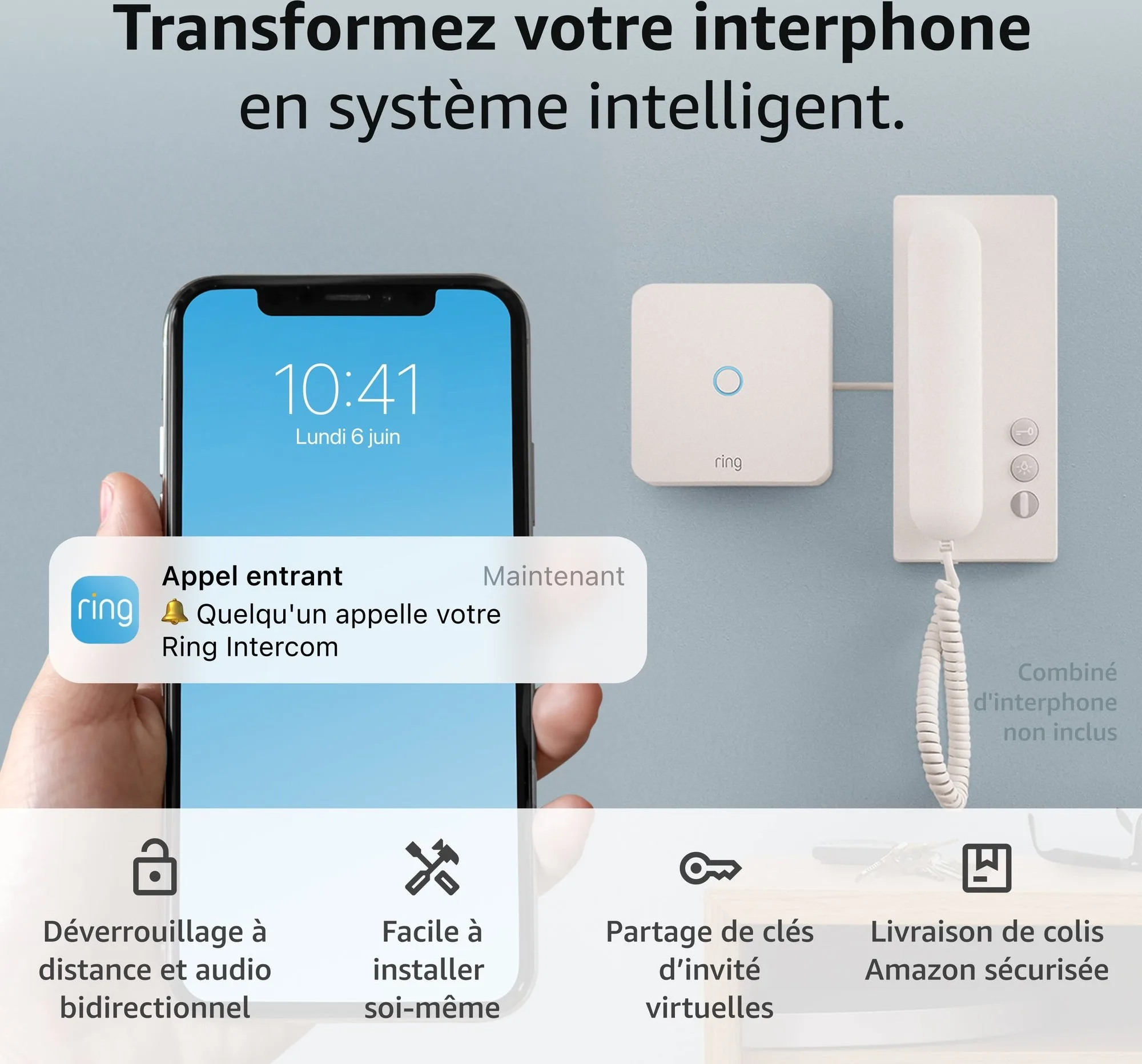 Ring Intercom Accessoire connecté et domotique