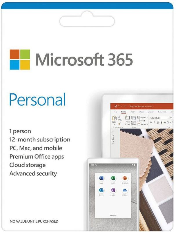 Microsoft 365 Personal - 1 jaar abonnement