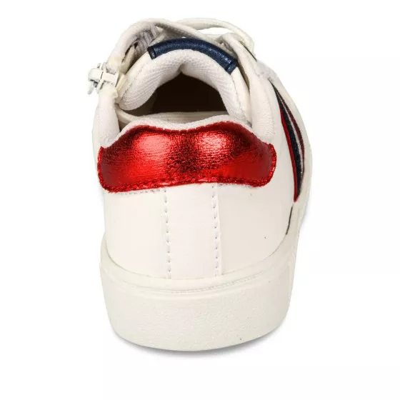 Baskets BLANC LOVELY SKULL