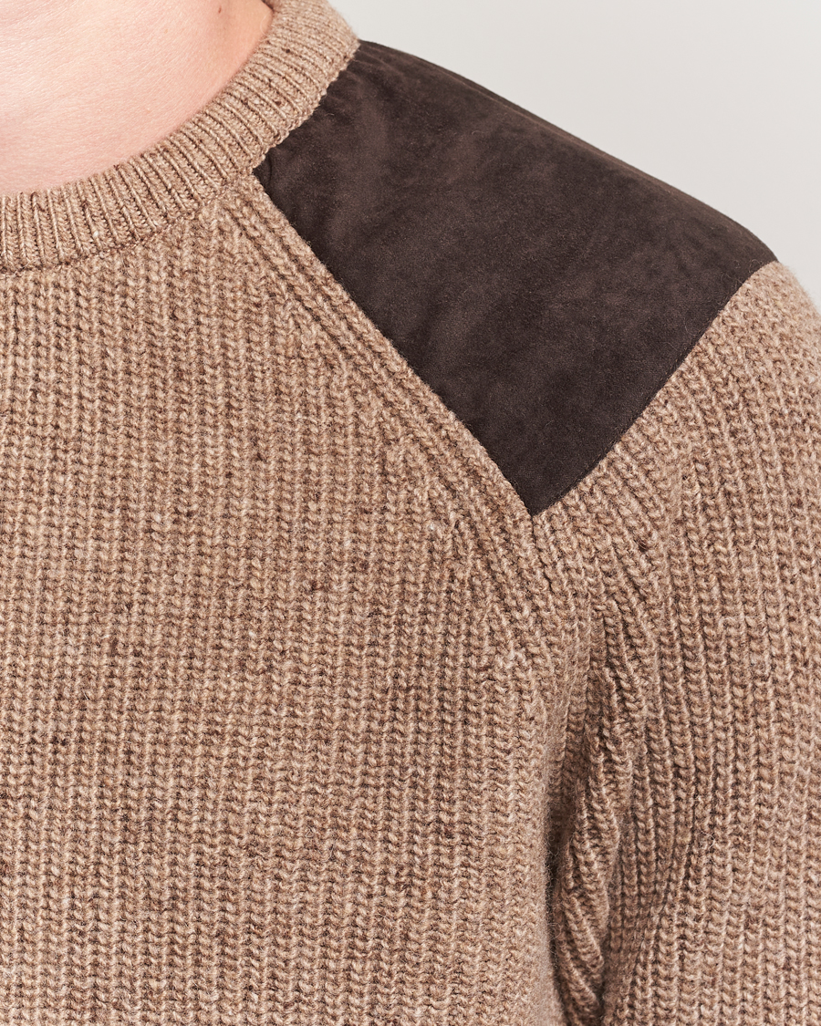 Barbour Lifestyle Raisethorpe Knitted Crewneck Stone
