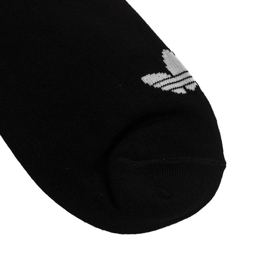 adidas Originals Socquettes Trefoil Pack de 3 - Noir/Blanc