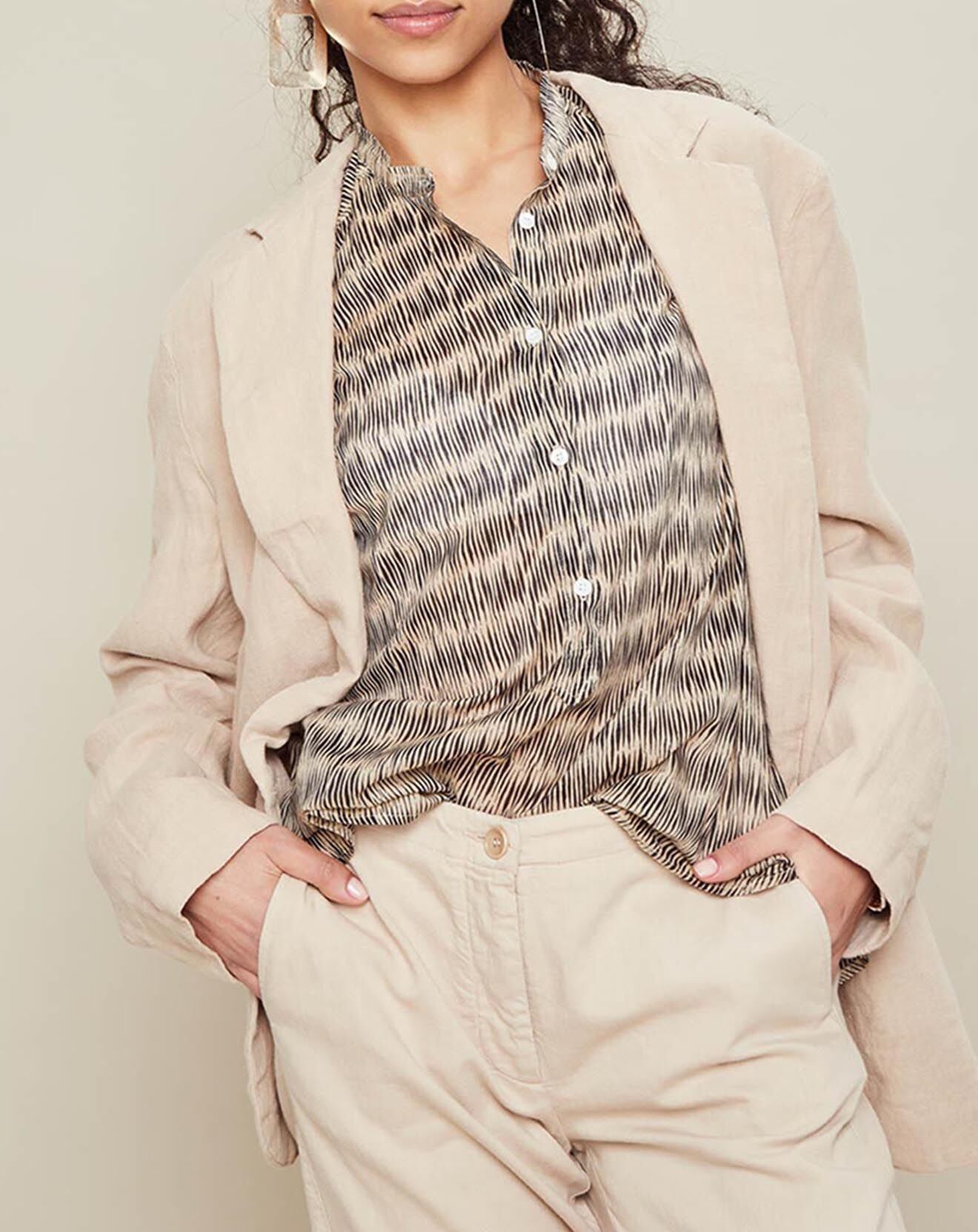 Hartford Veste 100% Lin Vaison naturelle
