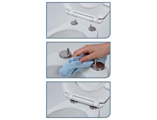 SCHUTTE - Schütte siège de toilette duroplast avec fermeture en douceu...