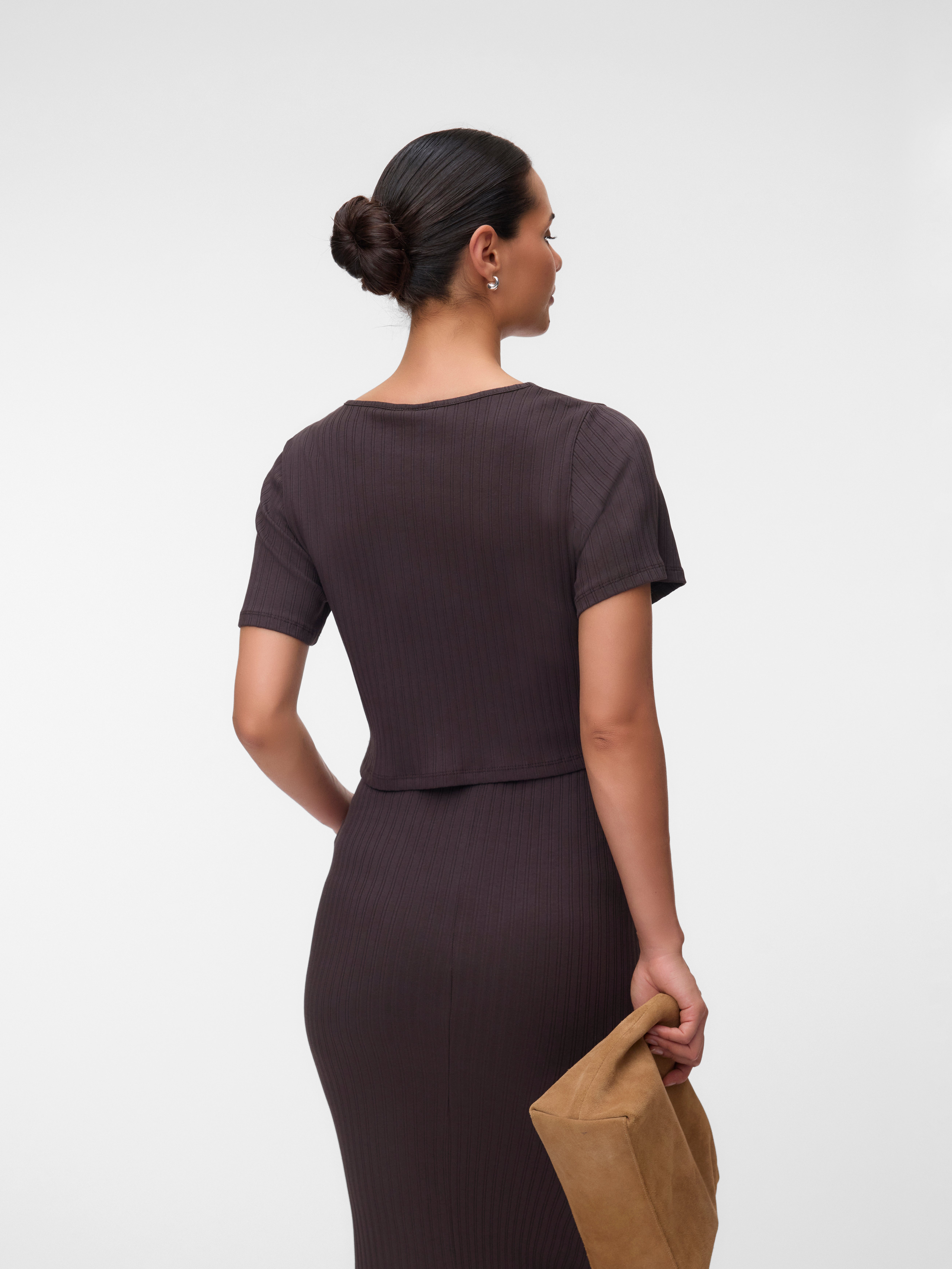 Regular fit O-hals Top
