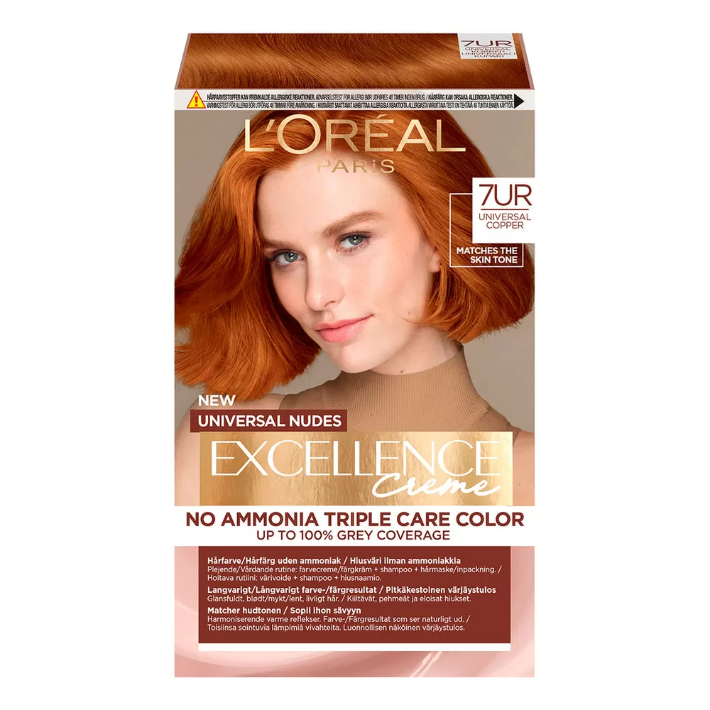 L'Oréal Paris Excellence Universal Nudes Universal Copper 7UC - 1 stk.