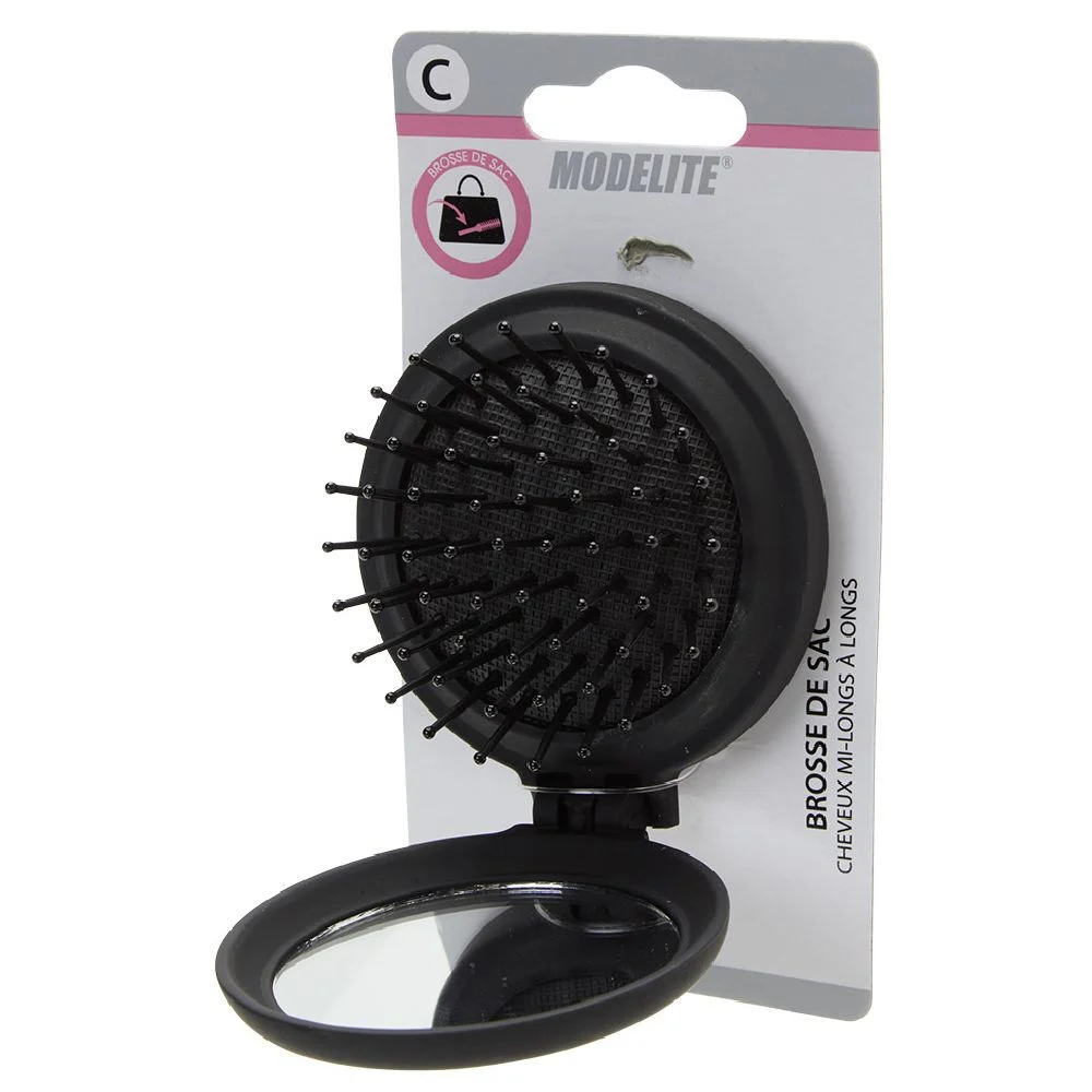 Brosse ronde pneumatique pour sac pvc noir