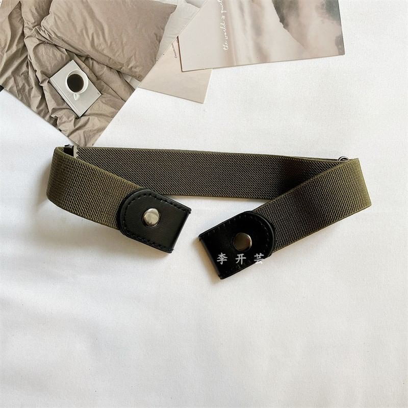 Carmola - Unisex luie canvas riem in 12 kleuren