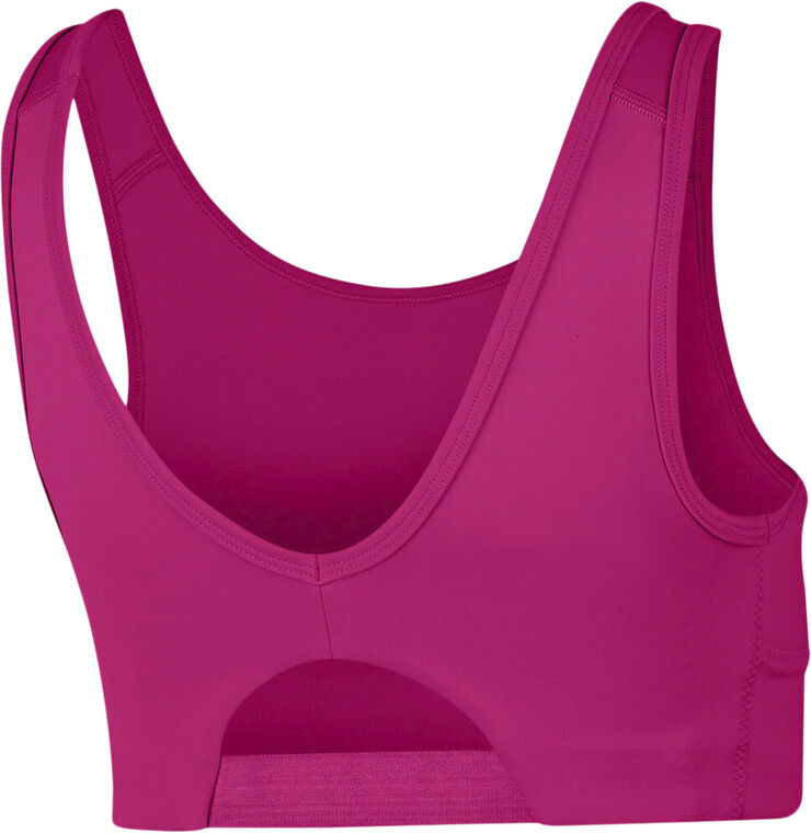 Nike Swoosh luxe sports bh Pink