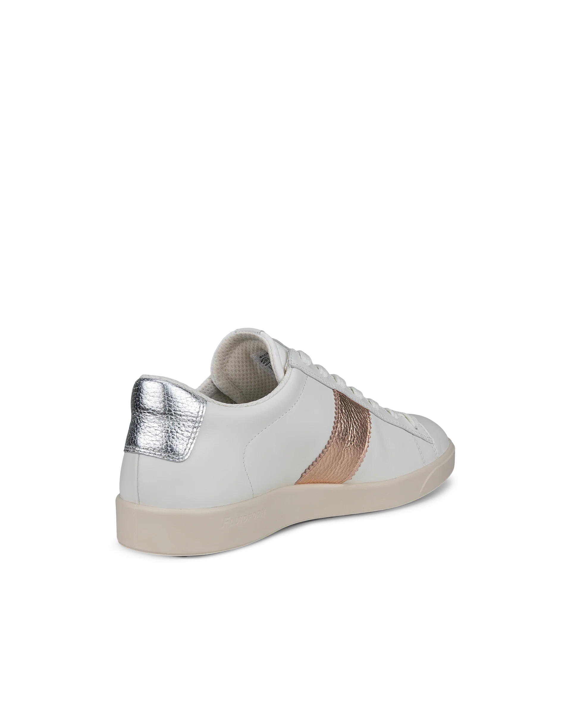 ECCO STREET LITE W Damen Ledersneaker Weiß