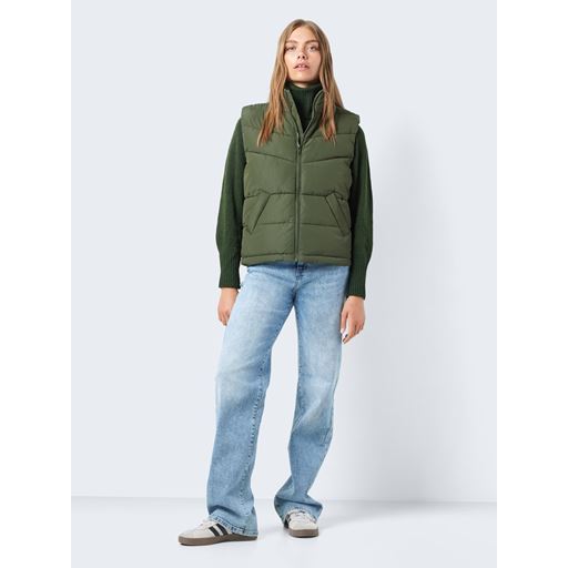 Noisy May Dalcon Vest, Kombu Green, M