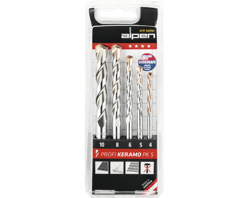 Keramo tegelboorset Alpen PK 5 5-delig