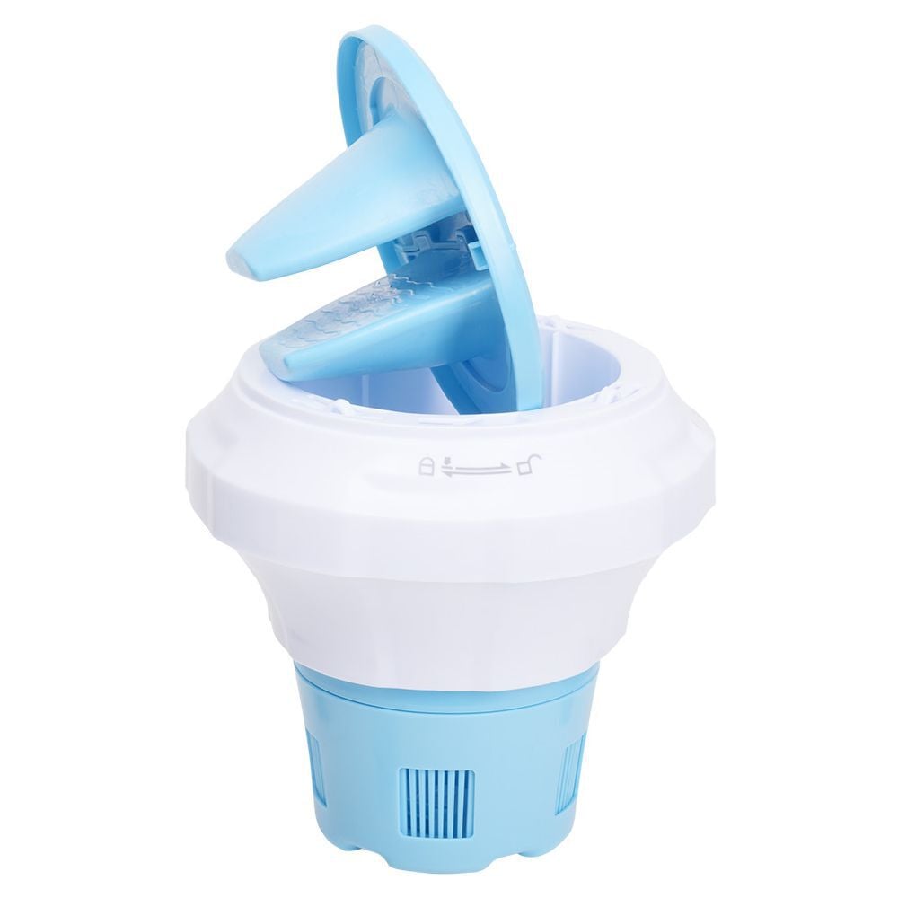 Diffuseur traitement piscine Bestway avec thermomètre Ø17,6xH18,6cm