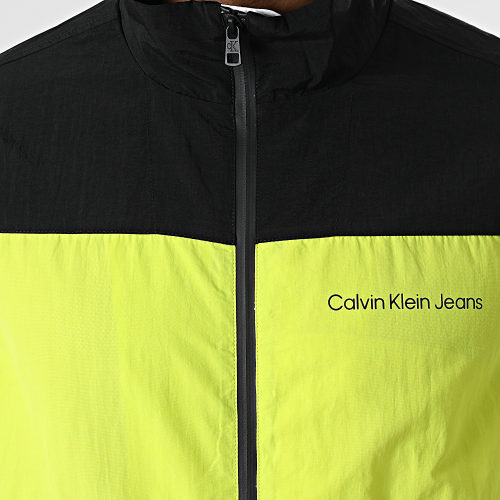 Veste Zippée Bold Colorblock 0612 Blanc Vert Noir