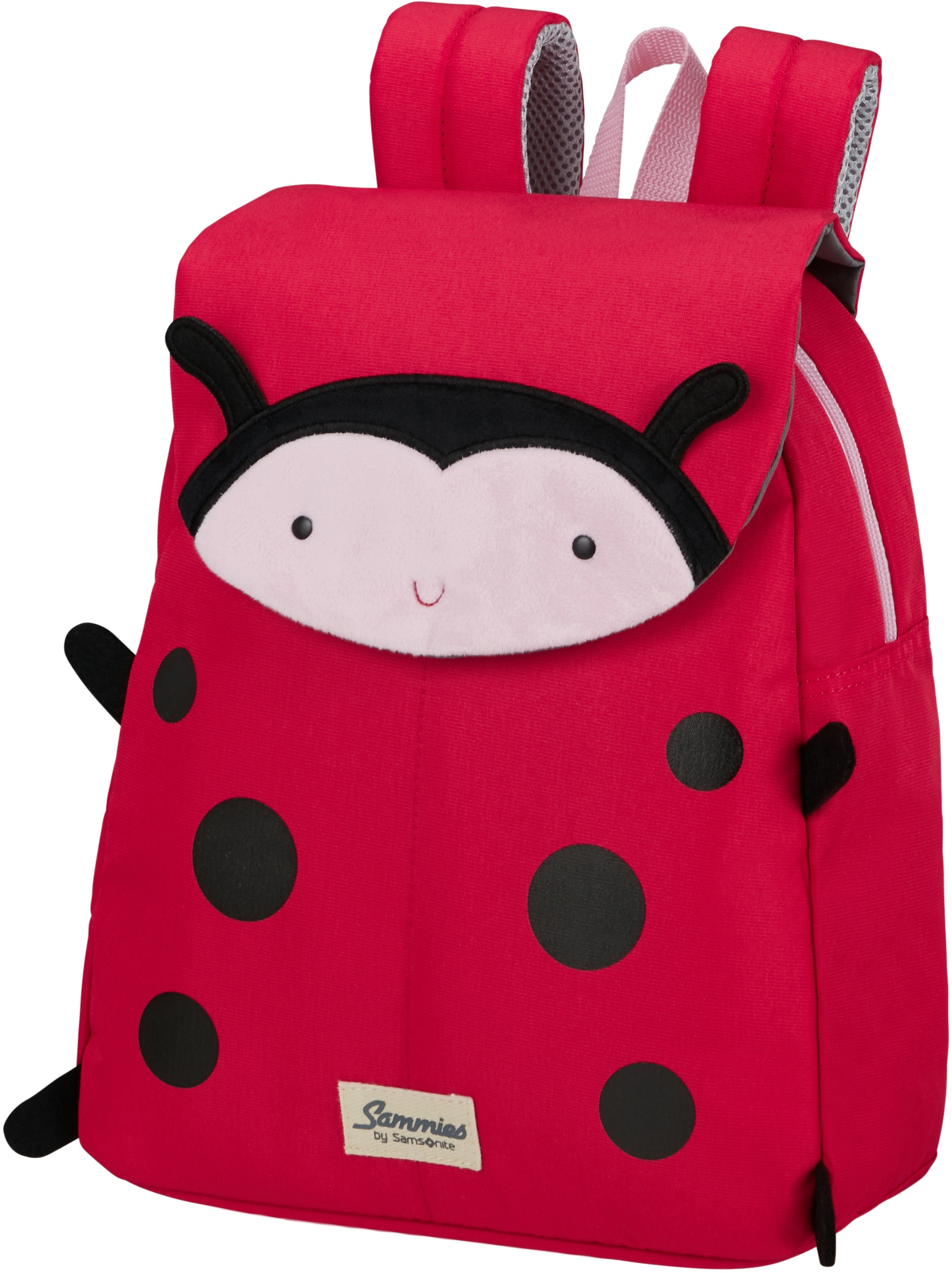 Samsonite Kinderrucksack »Happy Sammies ECO, S+, Ladybug Lally« reflektierende Details Kindergartenrucksack Kinderfreizeitrucksack Kinder-Backpack