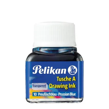 Pelikan Tusche 10 ml Glas Ton 10 Preußischblau