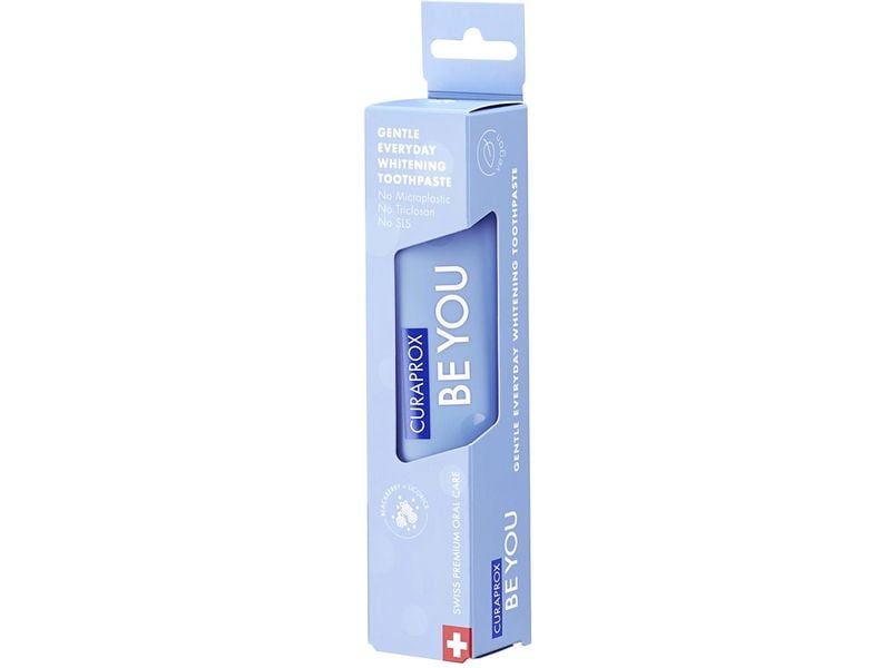 CURAPROX Zahnpasta Be you Brombeere Lakrit 60 ml Zahnpflege für sanfte Reinigung der Zähne