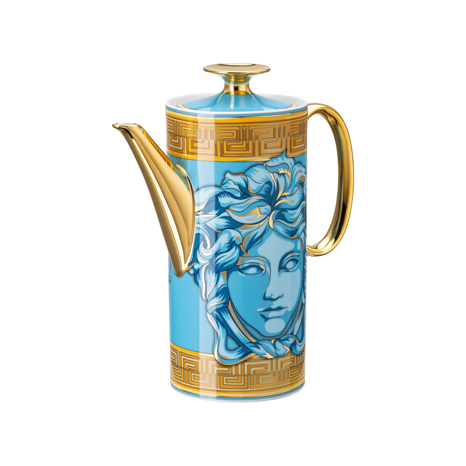 Medusa Amplified Blue Coin Kaffeekanne 6 Pers.