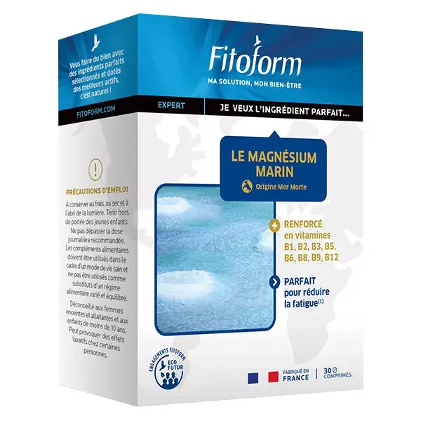 Fitoform Magnésio Marinho 30 comprimidos