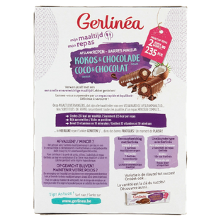 Gerlinéa Maaltijdreep Kokos & Chocolade 12ST