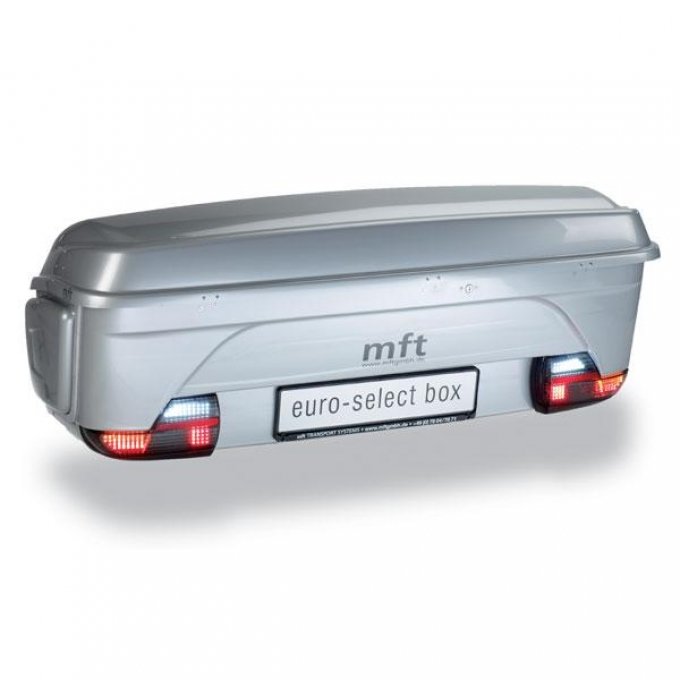 mft BackBox Special Edition Heckbox / Transportbox 300 Liter Silber