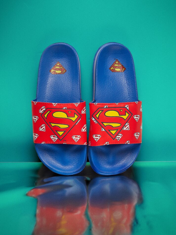 Sandália de banho SUPERMAN DC - Vermelha