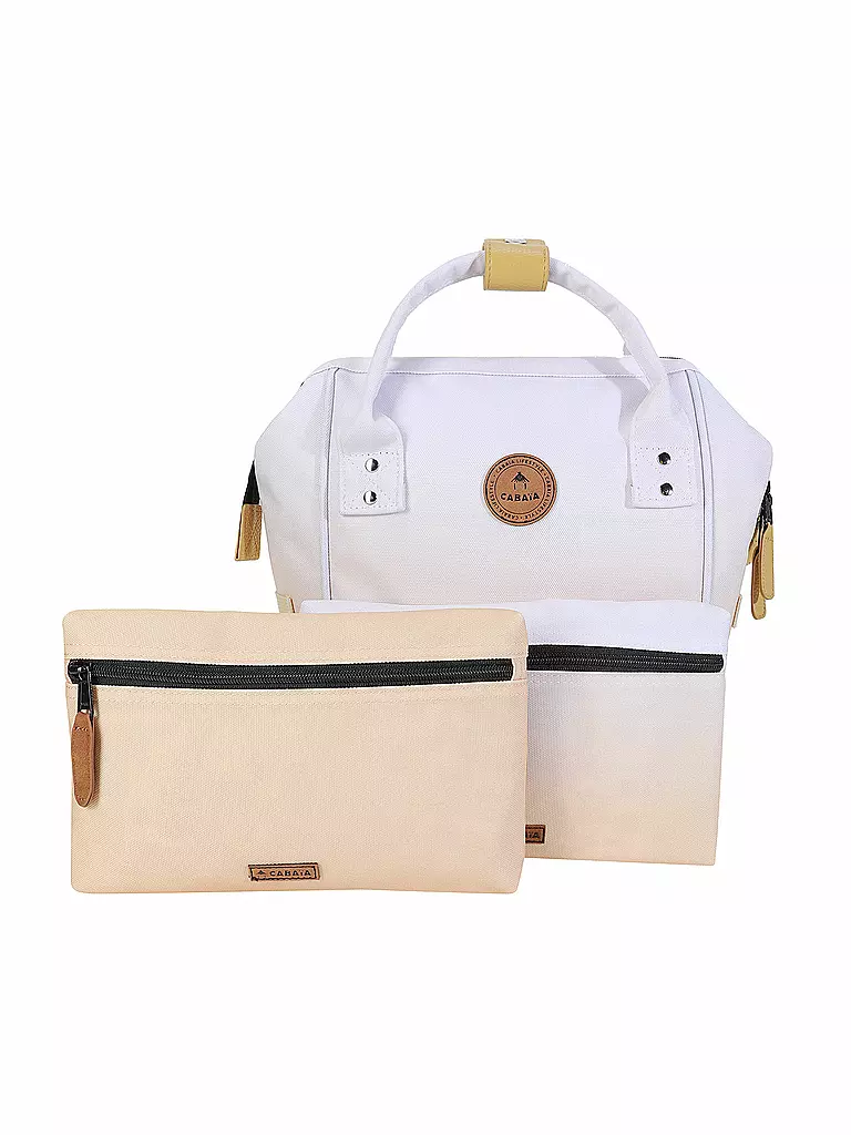 CABAIA Rucksack Barcelone small weiss